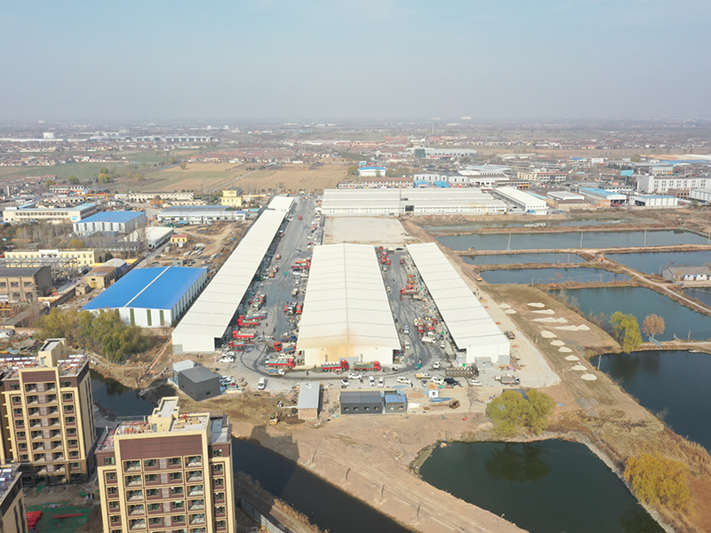 徐州四方农产品城市保供中心钢结构厂房及室外道路、管网工程