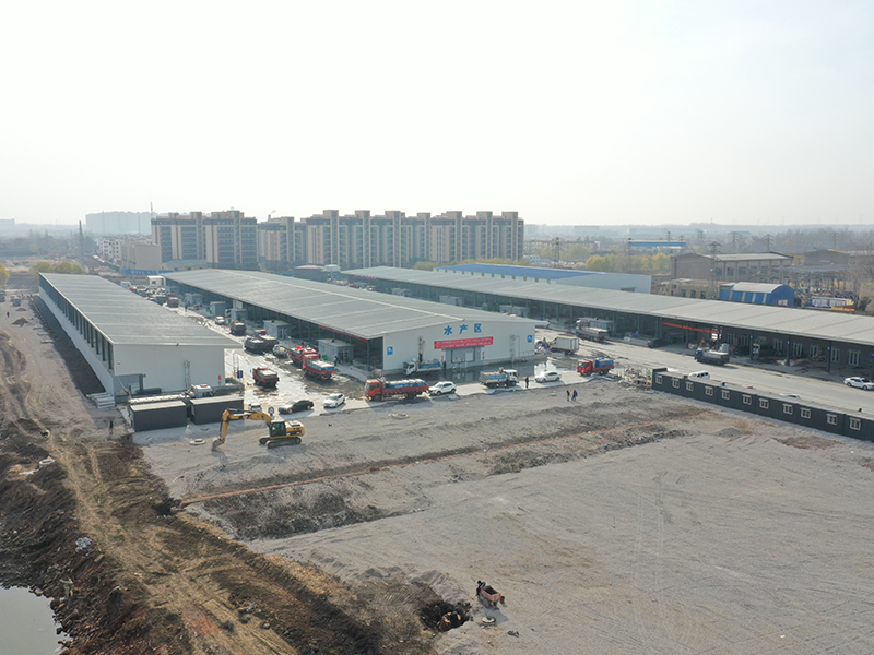 徐州四方农产品城市保供中心钢结构厂房及室外道路、管网工程