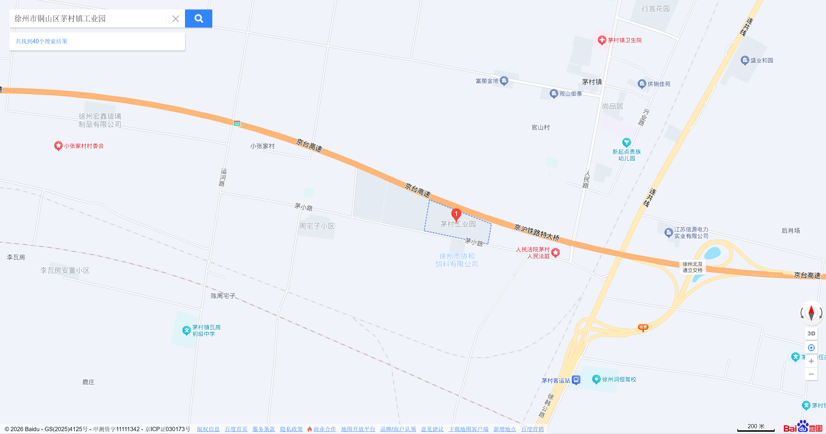 地图位置